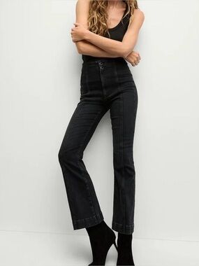Veronica Beard Carson Seamed Kick Flare